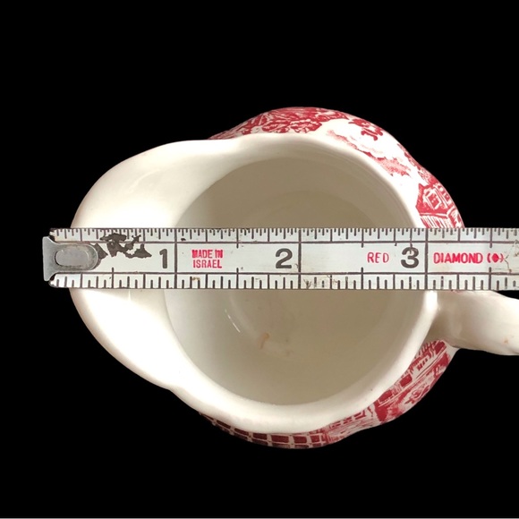 ROYAL TUDOR WARE Coaching Taverns Staffordshire England Sugar & Creamer Set - Picture 10 of 11